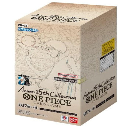 One Piece Card Game Extra Booster Anime 25th Collection EB-02 Booster Box - 24 Packs (Japanese)