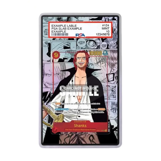 Card featuring an anime character with a stylized background