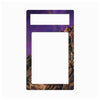 A rectangular light switch plate cover featuring a purple starry sky and brown rocky canyon landscape design, shown against a plain white background.