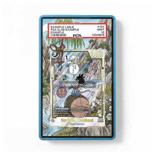 A collectible trading card slabbed in a blue PSA holder, shown against a plain white background. The top label indicates PSA certification details and a card number.