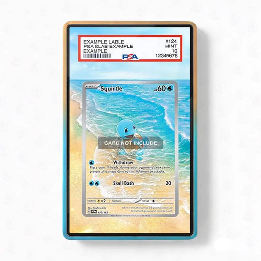 Squirtle 170/165 Extended Art Graded Display Case