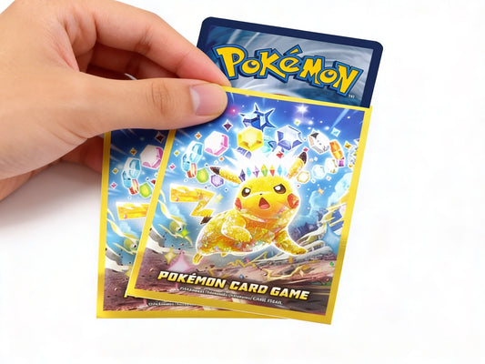 Pokémon Center: Stellar Pikachu Premium Gloss Card Sleeves- PokeTCG.in
