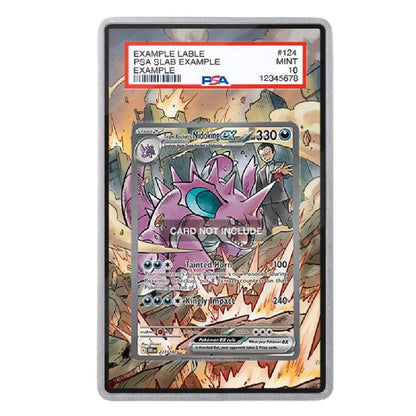 Team Rocket's Nidoking ex 233/182 Extended Art Graded Display Case