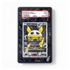 A PSA graded collectible card slab containing a Pokémon card featuring a yellow-and-black character on a dark starry background, with a red and white PSA label at the top.