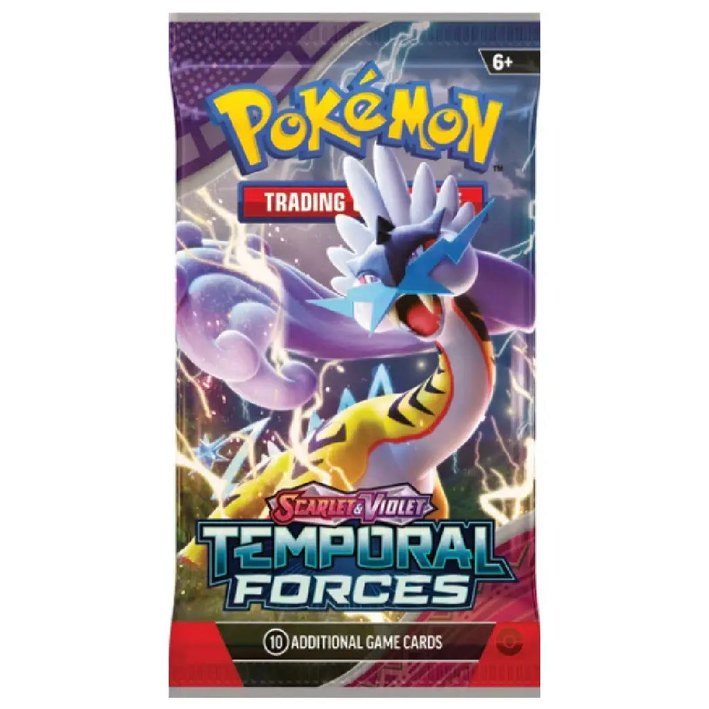 Pokémon TCG Temporal Forces Booster Pack – Scarlet & Violet (10 Cards)