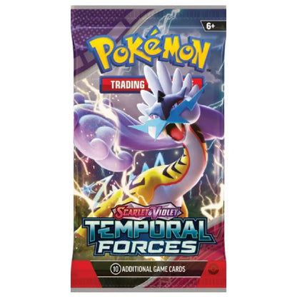 Pokémon TCG Temporal Forces Booster Pack – Scarlet & Violet (10 Cards)