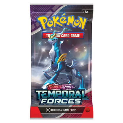 Pokémon TCG Temporal Forces Booster Pack – Scarlet & Violet (10 Cards)