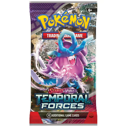 Pokémon TCG Temporal Forces Booster Pack – Scarlet & Violet (10 Cards)