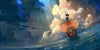 Thousand Sunny Ocean Adventure Mousepad Anime Desk Mat XL One Piece Pirate Ship Gaming Mouse Pad - PokeTCG