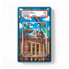 A PSA graded collectible card in a blue slab, featuring a cartoon ghost character on a construction site. The PSA grading label is visible at the top, and the card is centered against a clean white background.
