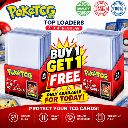 35PT Premium Top Loaders – Buy 1 Get 1 FREE – One Day Only
