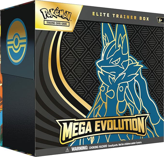 Pokémon Trading Card Game Elite Trainer Box Mega Evolution packaging