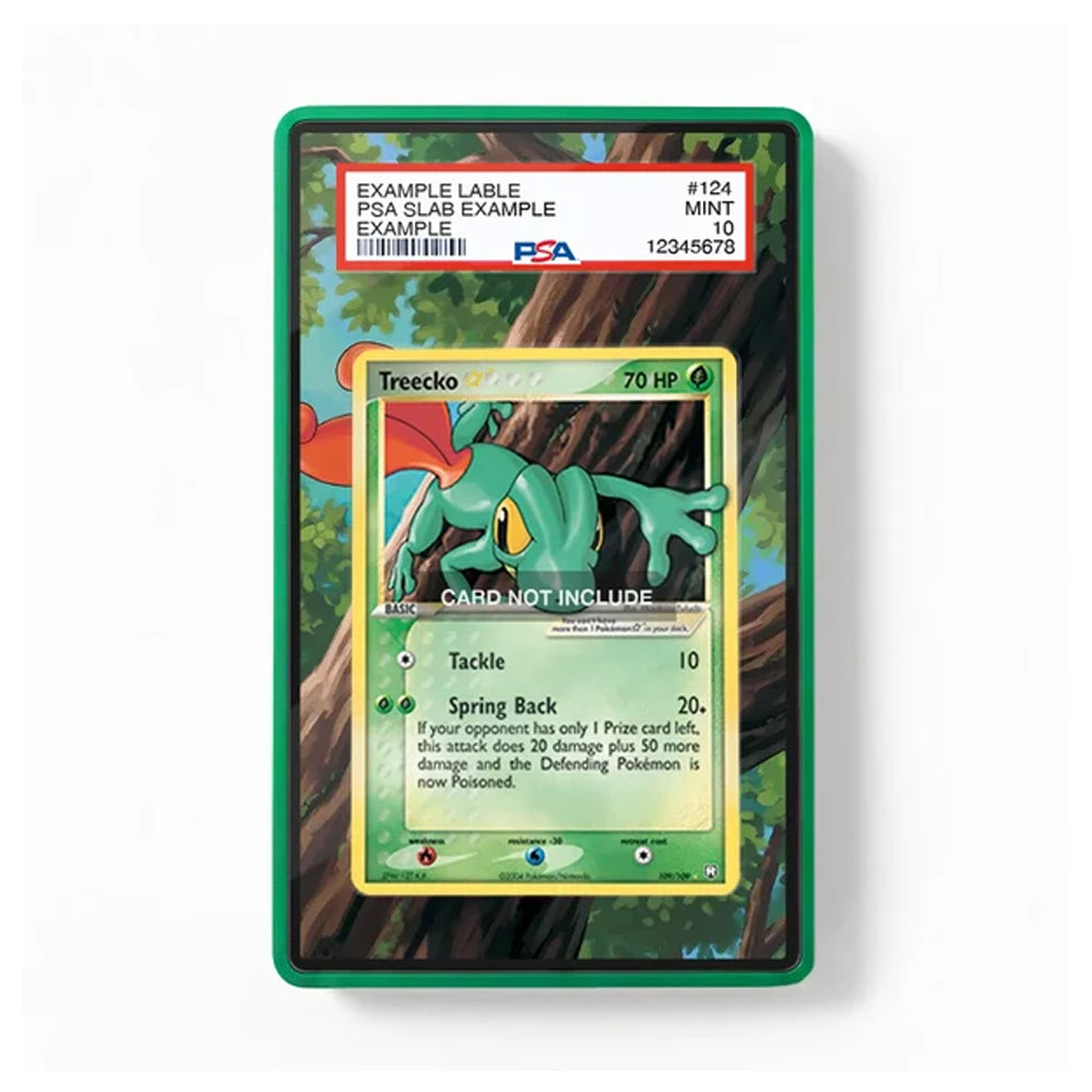 Treecko ★ 109/109 Gold Star EX Team Rocket Returns Extended Art Display Case