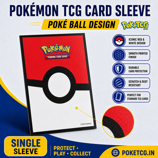 Ultra PRO Poké Ball Deck Protector Sleeves Standard Size "Single sleeve" | PokeTCG