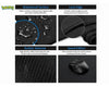 RGB gaming mouse pad with ultra smooth surface design for precise tracking, smooth glide, and enhanced gaming mouse control