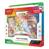 Pokémon First Partner Illustration Collection Series 1 Box with 3 Packs Rip N Ship