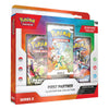 Pokémon First Partner Illustration Collection Series 2 Box with 3 Packs Rip N Ship