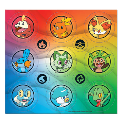 Pokémon First Partner Illustration Collection Series 3 Box with 3 Packs Rip N Ship