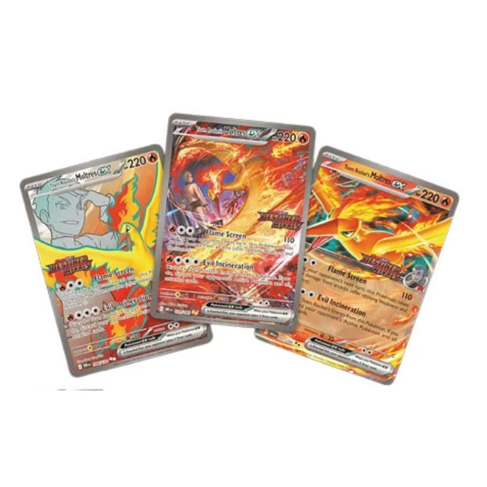 Pokémon Team Rocket’s Moltres ex Ultra-Premium Collection 18 Packs Rip N Ship