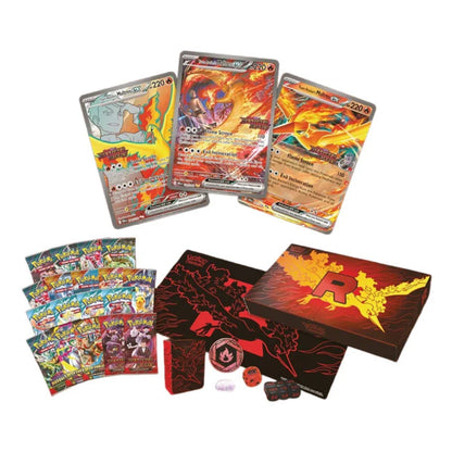 Pokémon Team Rocket’s Moltres ex Ultra-Premium Collection 18 Packs Rip N Ship