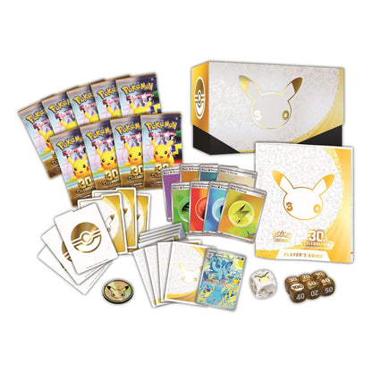 Pokémon 30th Celebration Elite Trainer Box 9 Packs Rip N Ship