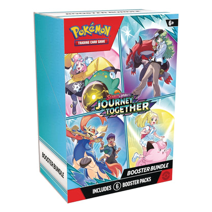 Pokémon Scarlet & Violet Journey Together Booster Bundle 6 Packs Rip N Ship