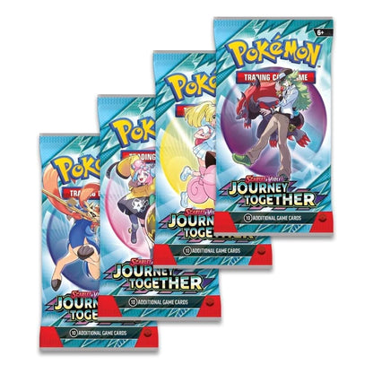 Pokémon Scarlet & Violet Journey Together Booster Bundle 6 Packs Rip N Ship