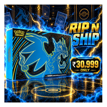 Pokémon Mega Charizard X ex Ultra Premium Collection 18 Packs Rip N Ship