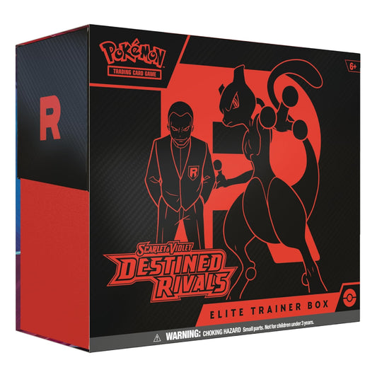 Pokémon TCG Destined Rivals ETB - 9 Packs - Rip & Ship