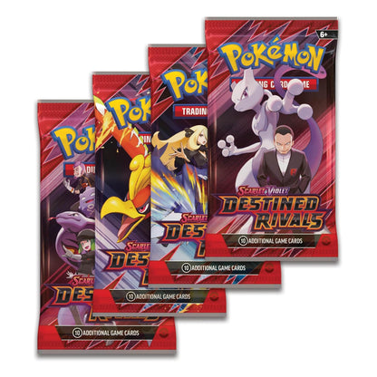Pokémon Scarlet & Violet Destined Rivals Booster Bundle 6 Packs Rip N Ship