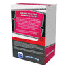 A 3D box mockup for a Pokémon TCG booster bundle, showing the back and side panels. The box features a black, white, and red design with a Pokémon logo and the text 'BOoster BUNDLE'.