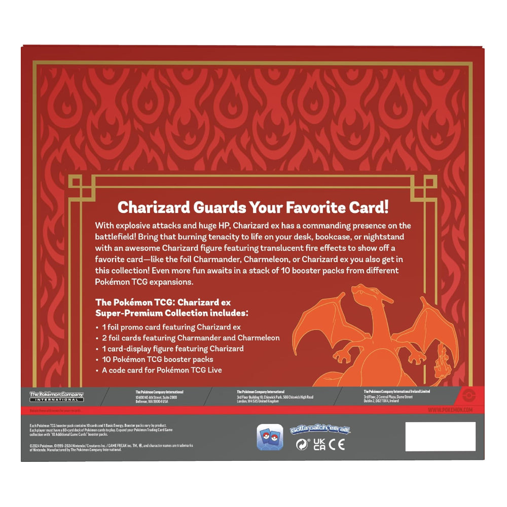Pokémon TCG Charizard ex Super-Premium Collection 10 Packs Rip N Ship