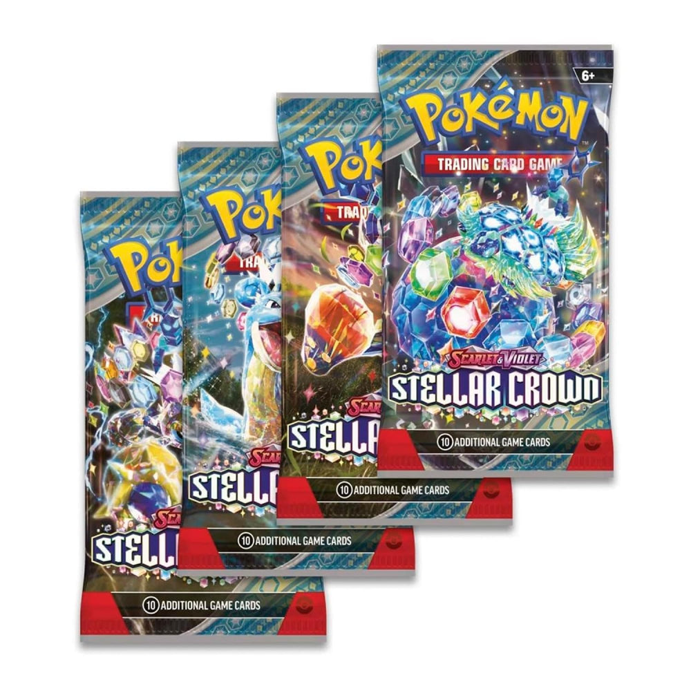 Pokémon TCG Scarlet & Violet Stellar Crown Booster Box 36 Packs Rip N Ship