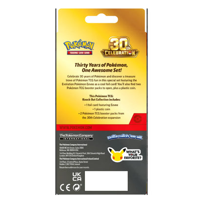 Pokémon TCG 30th Celebration Knock Out Collection Rip N Ship
