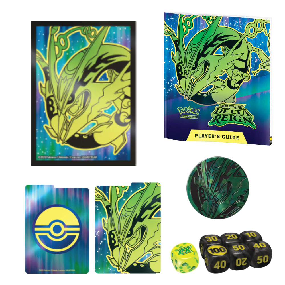 Pokémon TCG Mega Evolution Delta Realm Elite Trainer Box Rip N Ship