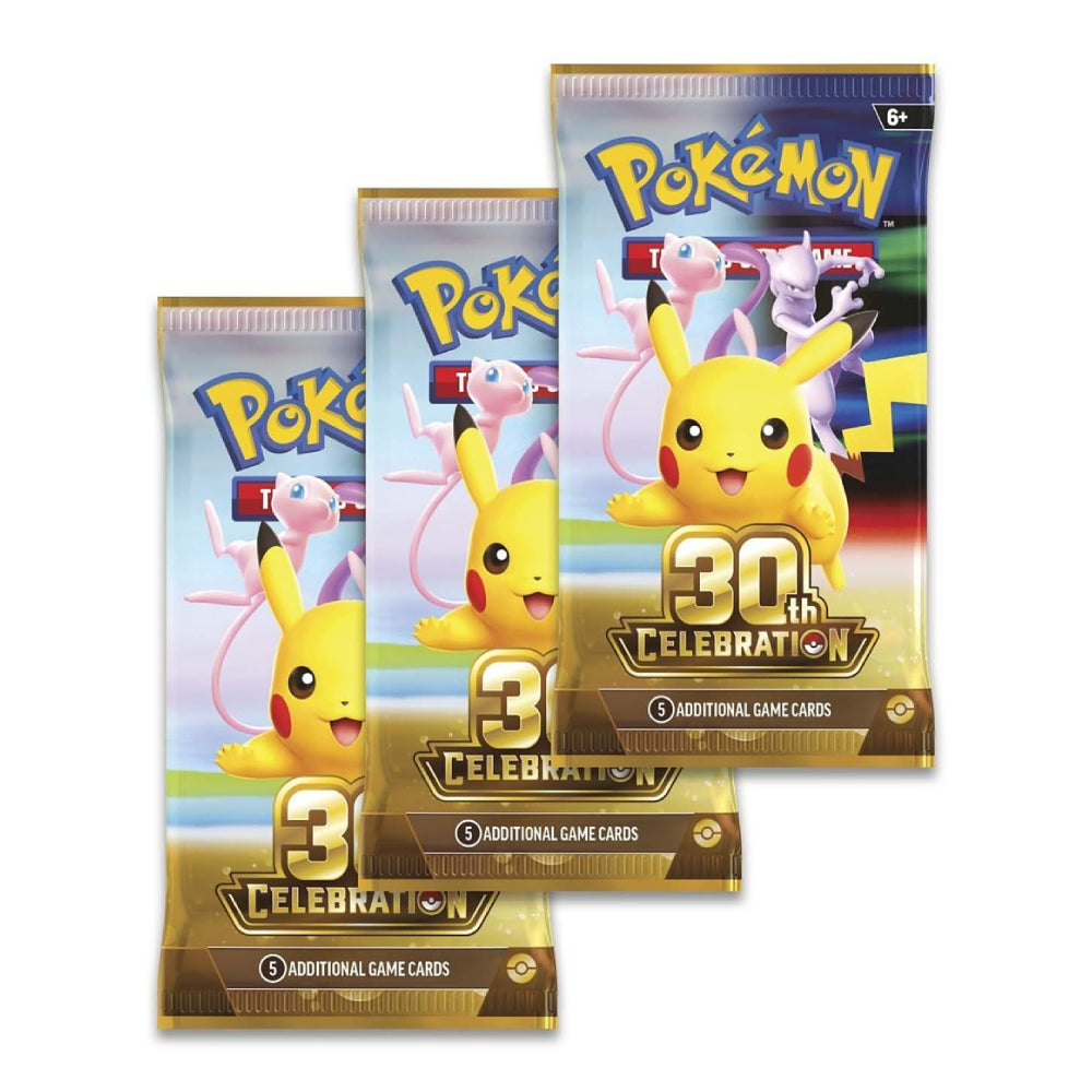 Pokémon TCG 30th Celebration Tech Sticker Collection Rip N Ship