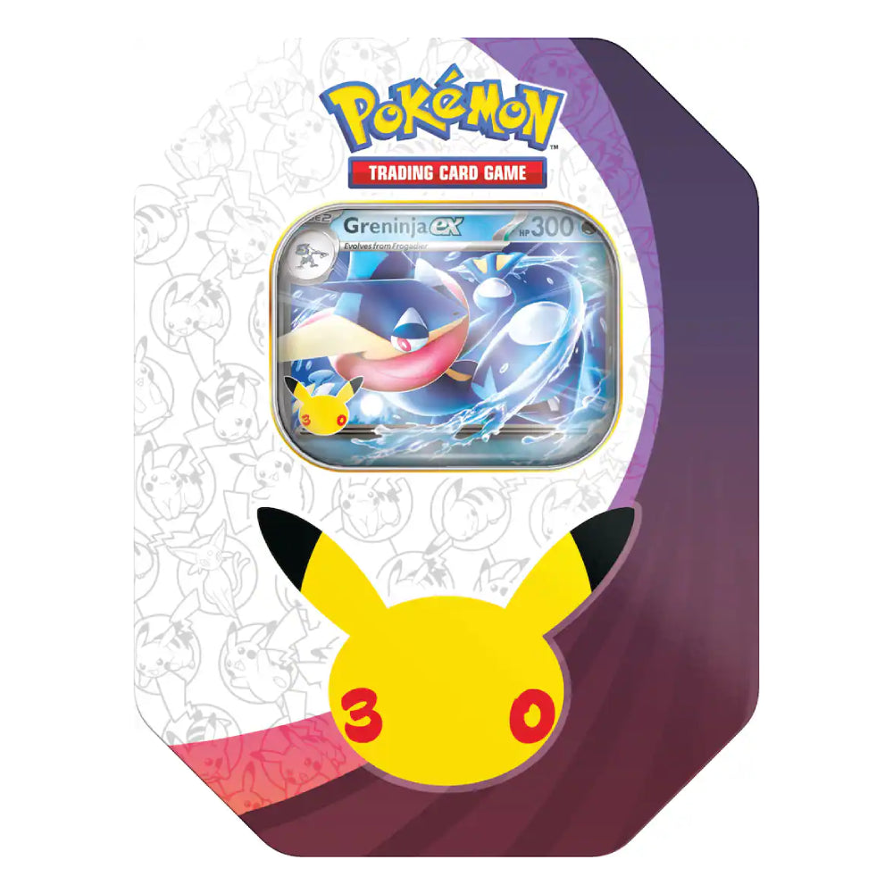 Pokémon TCG 30th Celebration Random 1 Mini Tin Collection Rip N Ship