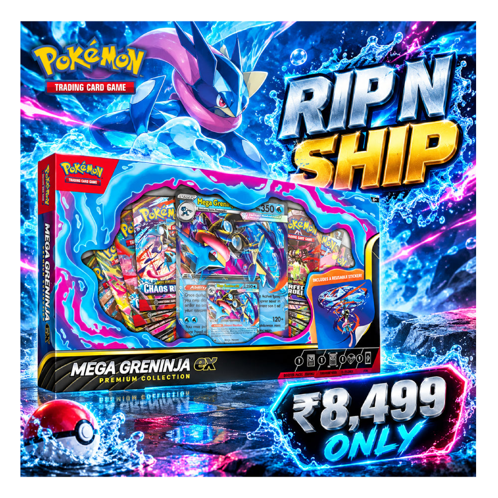 Pokémon TCG Mega Greninja ex Ultimate Premium Collection Box Rip N Ship