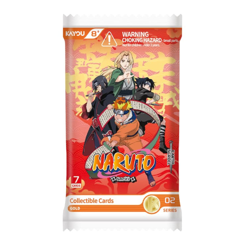 Naruto-Smriti Collectible Cards Earth Scroll Collector Box – 5 Packs