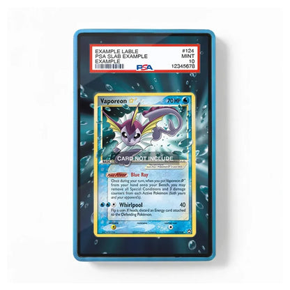 Vaporeon ★ 102/108 Gold Star EX Power Keepers Extended Art Display Case