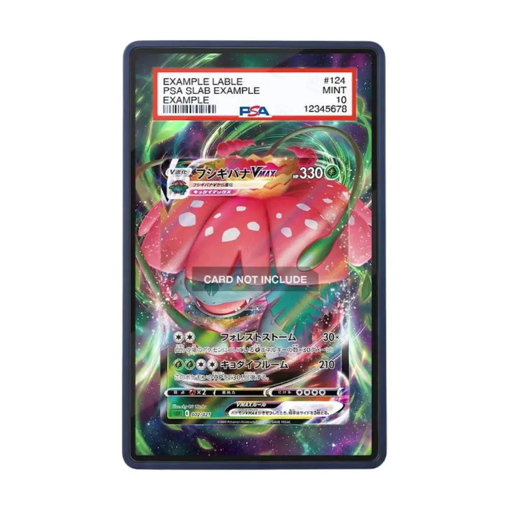 Venusaur VMAX Pokémon TCG Extended Art Graded Display Case