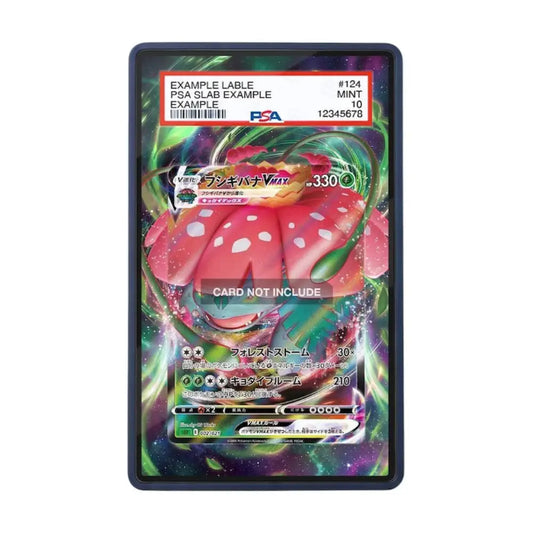 Venusaur VMAX Pokémon TCG Extended Art Graded Display Case