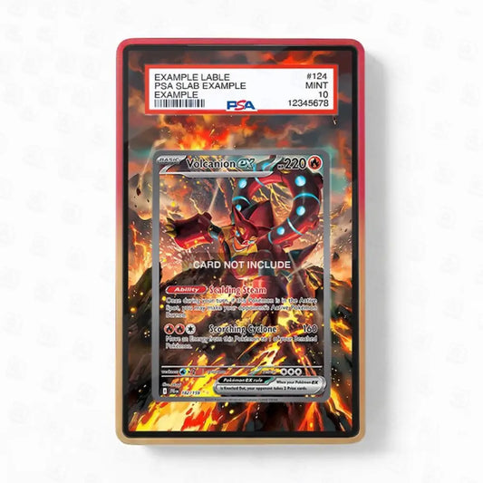 Volcanion ex 182/159 Extended Art Graded Magnetic Display Case