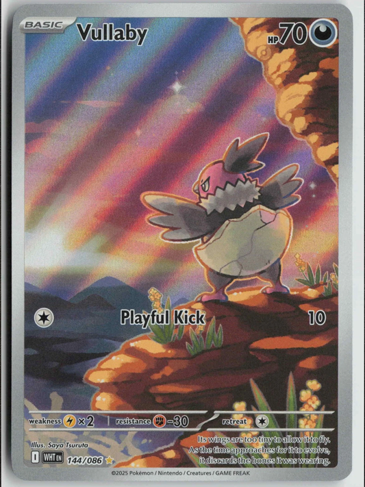 Vullaby Illustration Rare SV: White Flare 144/086 NM