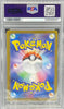 Pokémon trading card in a PSA protective case with a colorful design and Pokéball logo.
