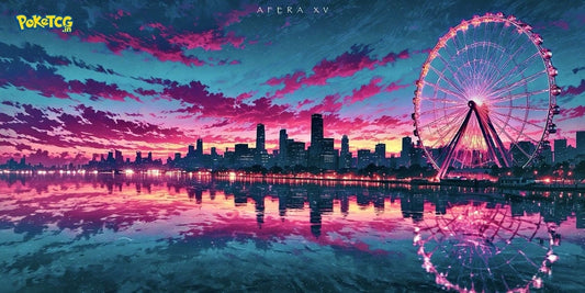 Aesthetic "Neon City Skyline"