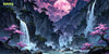 Aesthetic "Sakura Falls"