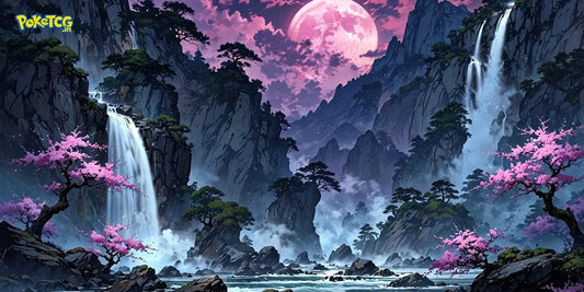 Aesthetic "Sakura Falls"