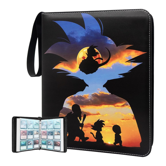 Anime trading card binder 9 pocket waterproof album holding 1080 One Piece TCG cards