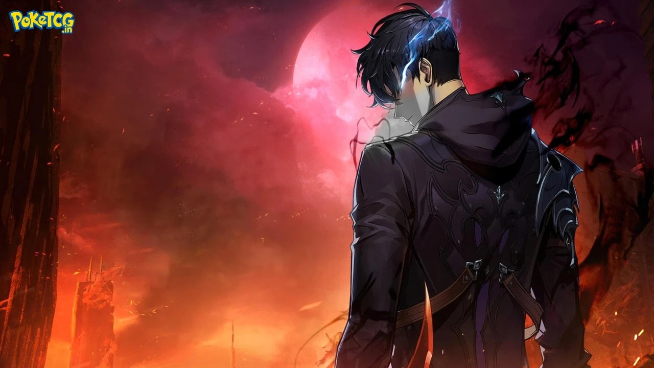 Solo Leveling "Shadow Monarch" XXL Gaming Mousepad – 24" x 12" Aesthetic Desk Mat- Poketcg.in